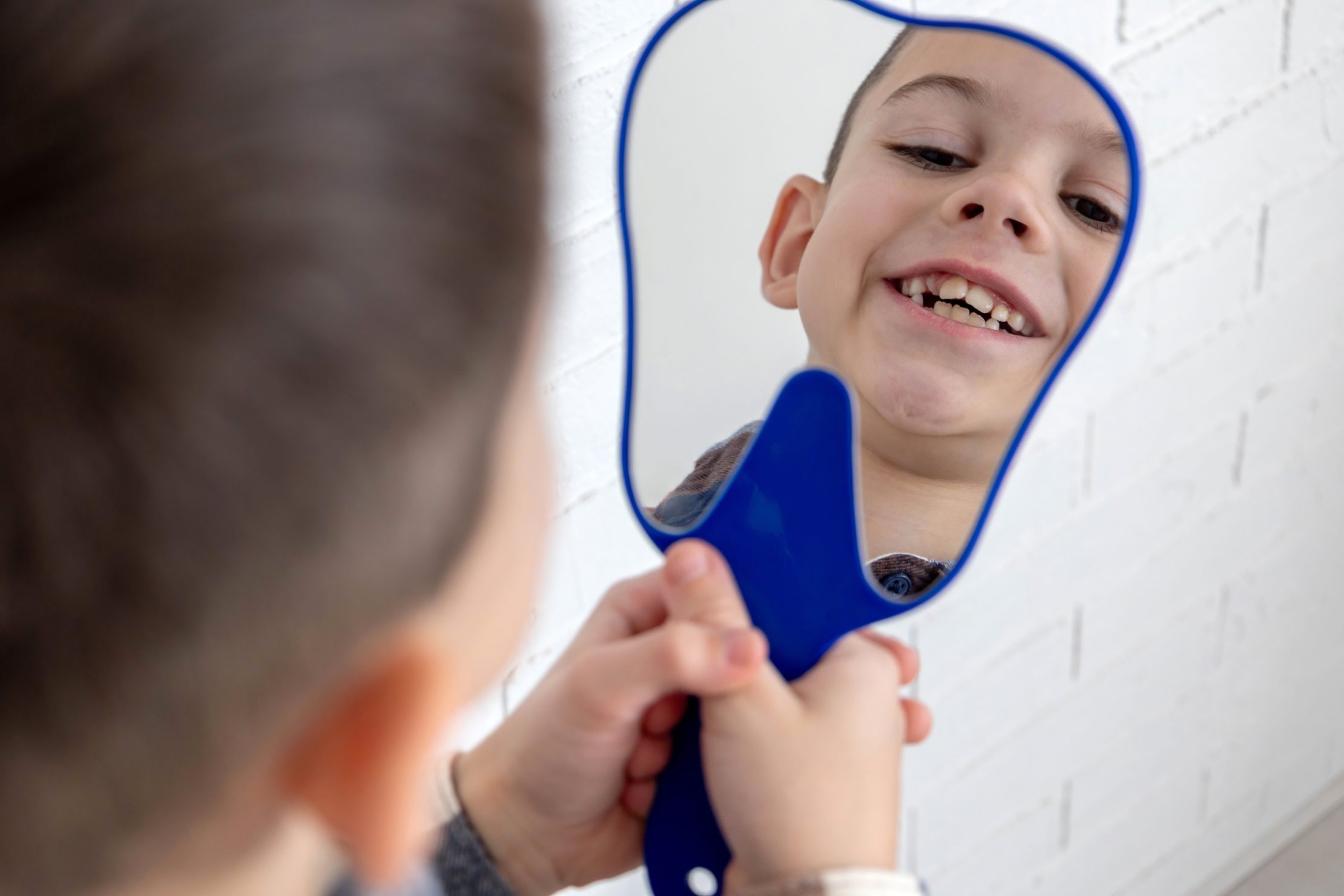 Comfortable pediatric dental visit